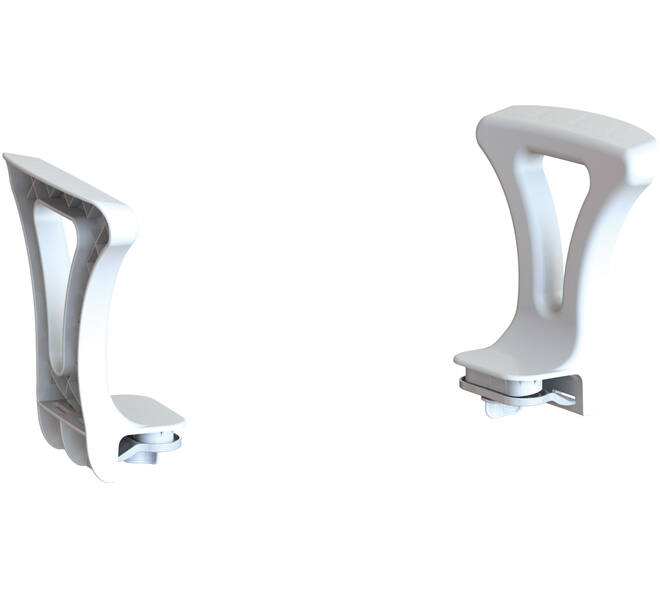 SecuCare Quattro Armleuningen wit (2)