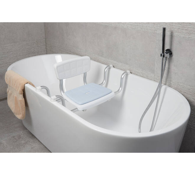 SecuCare Badzit Quattro comfort kussen blauw