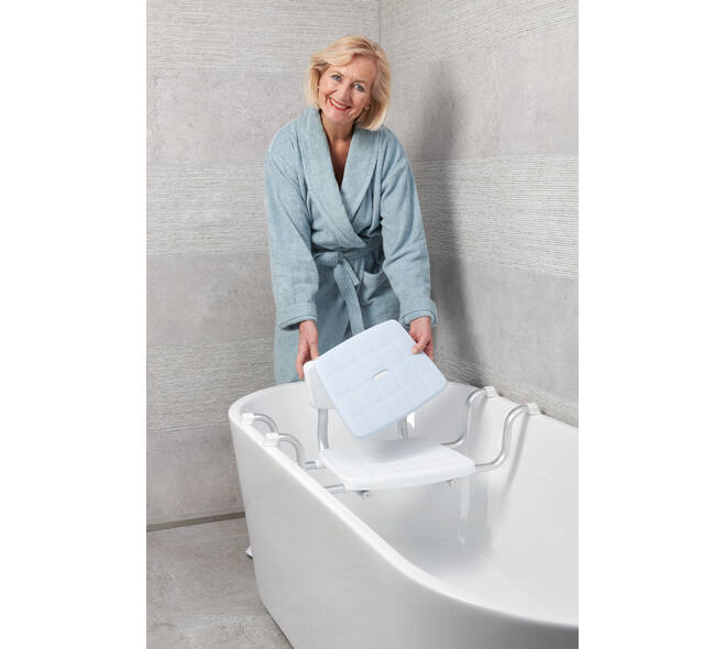 SecuCare Badzit Quattro comfort kussen blauw