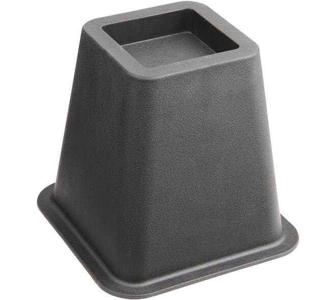 SecuCare Bed / Meubelverhoger 13cm zwart