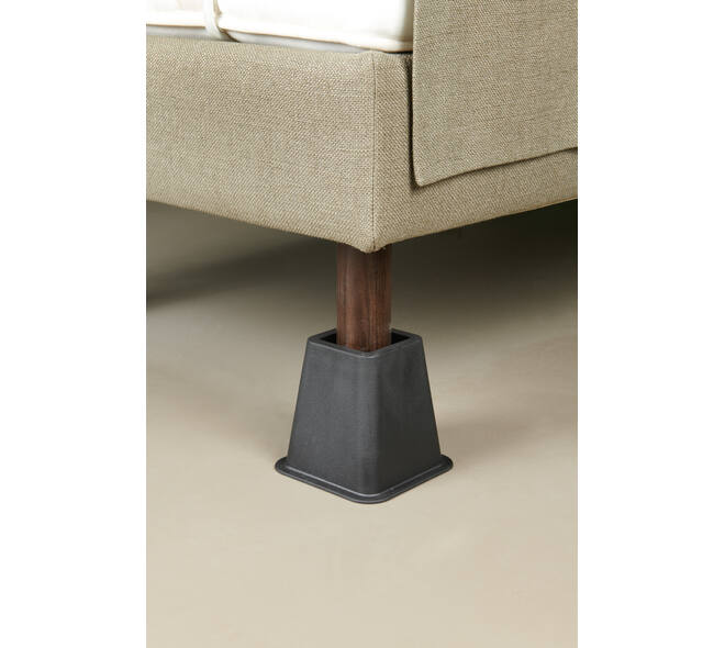 SecuCare Bed / Meubelverhoger 13cm zwart