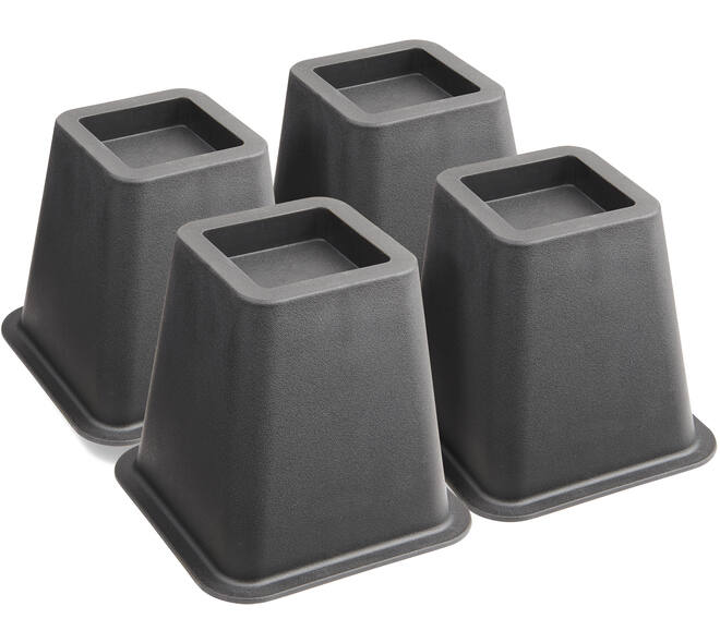 SecuCare Bed / Meubelverhoger 13cm zwart