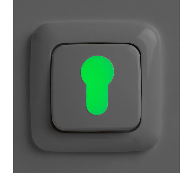 SecuCare Cilinder/Schakelaar markering Glow in the Dark(3)
