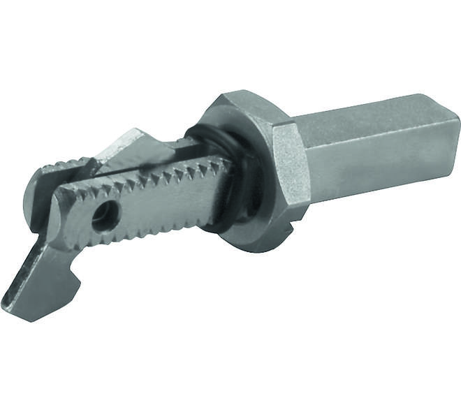 Wisselstift met gaffel/moer Heso 9mm