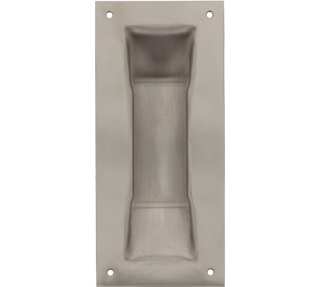Schuifdeurkom 200x90mm RVS