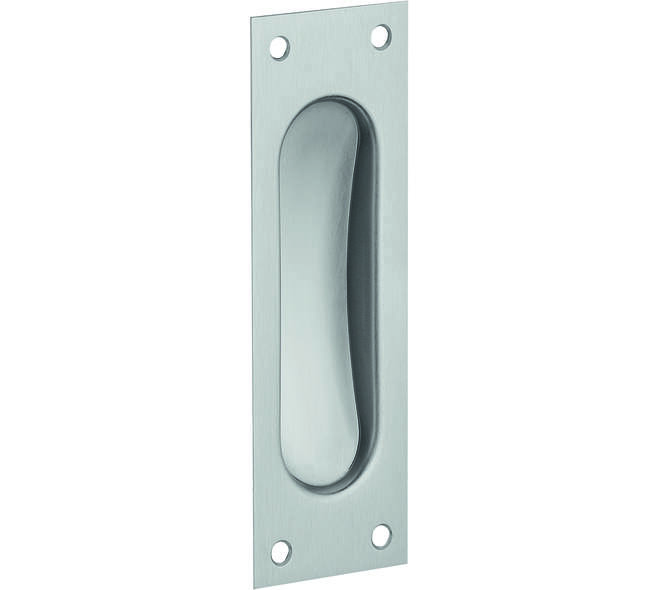 Schuifdeurkom RVS 120x40mm