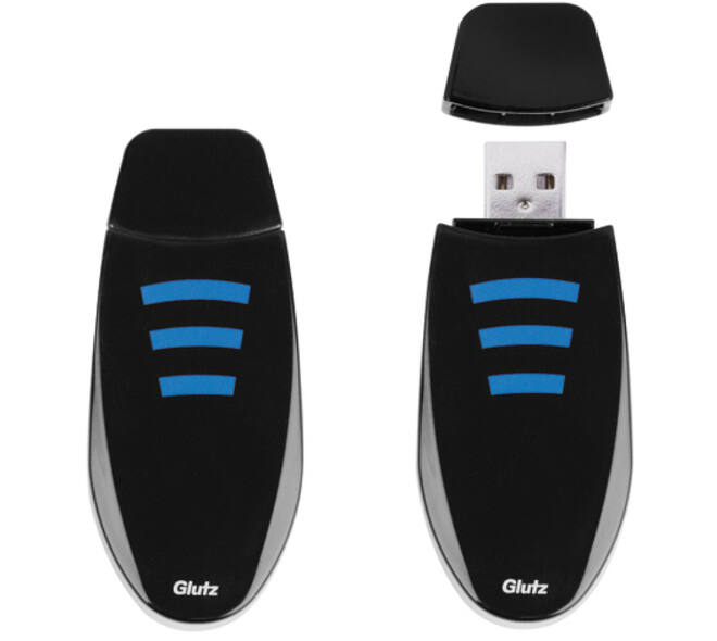 NET-USB stick benodigd voor het eenvoudig beheren met de gratis software van alle eAccess toegangspunten. Deze stick maakt draadloos contact met eAccess componenten via 868 Mhz radiofrequency.