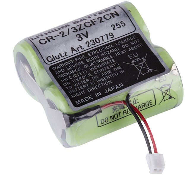 set Lithium 3V per 2 gemonteerd voor E-Organisatiebeslag