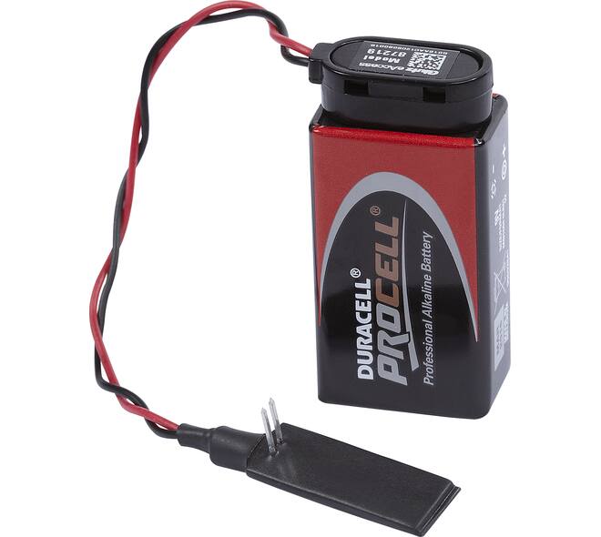 Service -noodset  kompleet met 9 Volt Blok  en Kabel