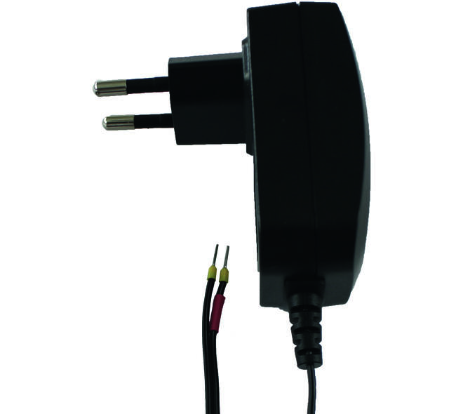 Stekker voeding voor eAccess lezer of i/o module 230 V AC / 24 V DC  - 1A met losse draden