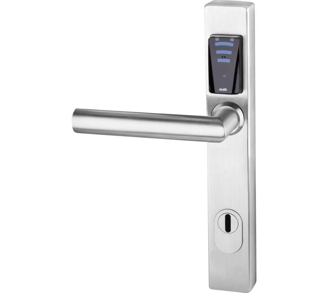 eAccess Organisatie smal ES1 m/binnenschild  PC92 met deurkruk 9mm U-model (8635)(53004)