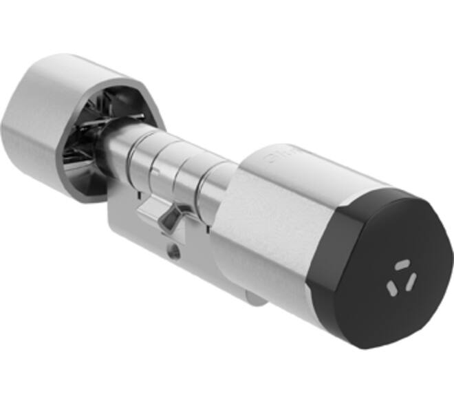 e-Access mifare DIGIknopcilinder mechanische knop binnen  D30/40KLet op montagesleutel los meebestellen!