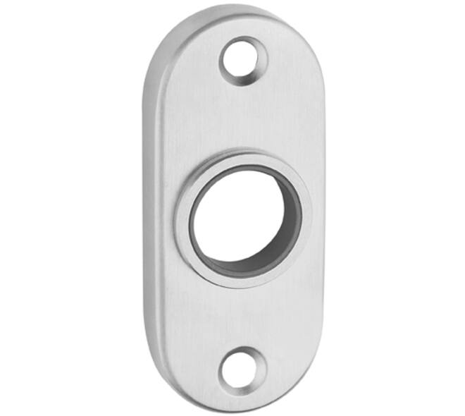 Rozet ovaal easy-fix 16mm 65x28x8mm zichtbare bev. gaten,