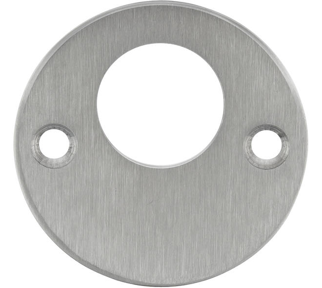 RVS geborsteld cilinderrozet RC ø53x2mm gatdeel 4mm