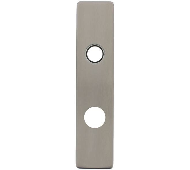 RVS rechthoekig klikschild 177x40x8mm RC74 met stalen basisschild nokdeel M4 easyfix