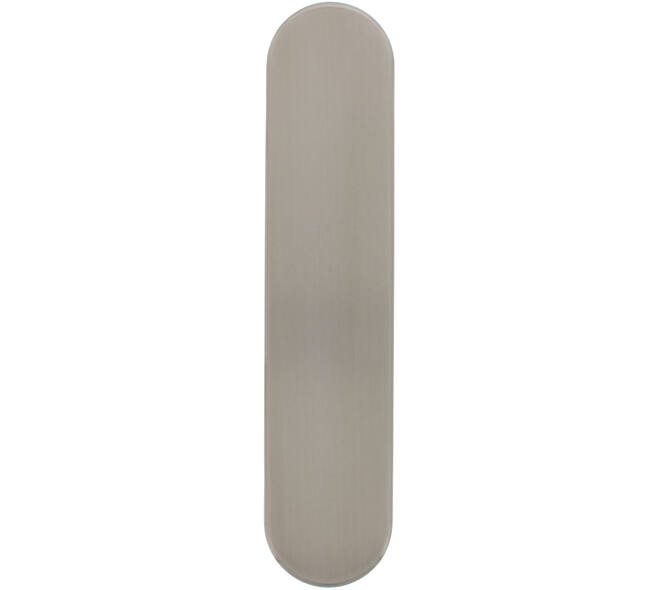 Veiligheid klik binnenschild breed afgerond 250x55x8mm, 3 x M6 doorgaande nokken GK/BL