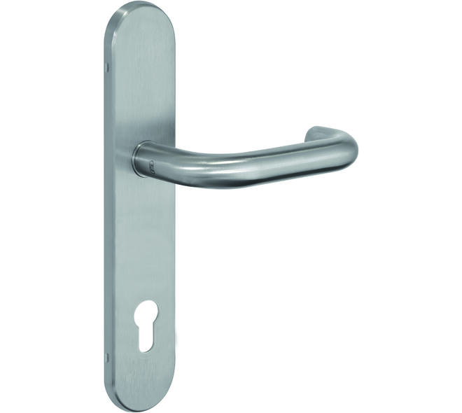 Veiligheid klik binnenschild breed afgerond, easyfix 250x55x8mm, 3 x M6 doorgaande nokken PC92