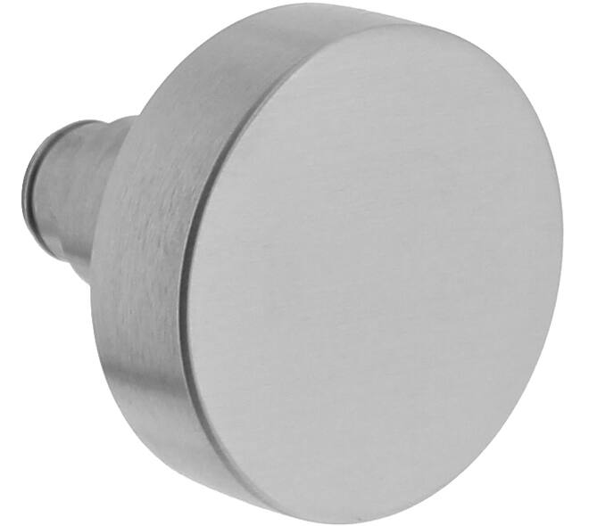 Knopkruk RVS ø50mm gatdeel voor 8mm krukstift