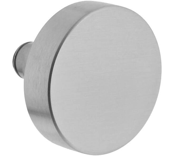 Knopkruk RVS ø60mm gatdeel voor 8mm krukstift