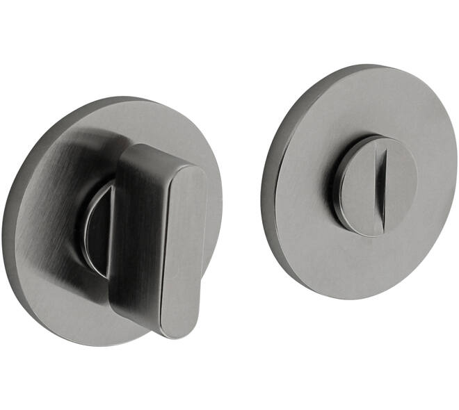 Olivari wc-sluiting Link 6mm stift, rond 51x5mm RVS mat titaan PVD