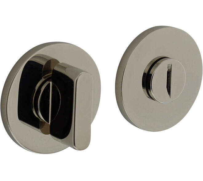 Olivari wc-sluiting Link 6mm stift, rond 51x5mm Nikkel titaan PVD