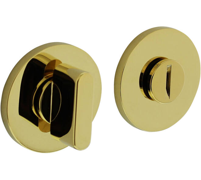 Olivari wc-sluiting Link 6mm stift, rond 51x5mm Messing titaan PVD