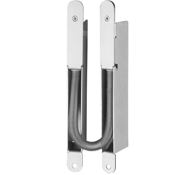 Kabelovergang voor motor slot met aansluitstekker  6-aderig. voorplaat 20x18mm  inbouwmaat 148x35x18mm met 10 mtr. kabel
