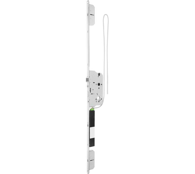 Motor meerpuntslot met paniekfunctie E+ zelfvergrendelend motorisch openend PZ72 Doornmaat 65mm krukgat 9mm met roestvast stalen voorplaat 20x1744 Din LS