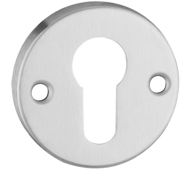 Cilinder PC 17mm rozet Ø 53x8mm met zichtbare bevestiging h.o.h. 38mm  5381.3