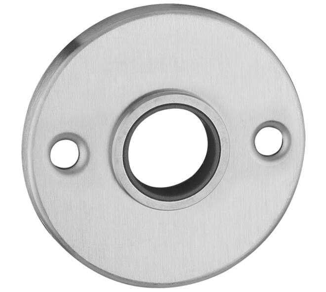Krukrozet Ø 53x8mm 16mm kruklager roestvast staal met zichtbare bevestiging h.o.h 38mm