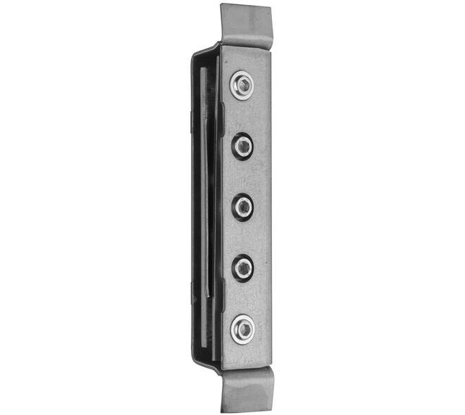 Twinl.pocket nastelbaar 3mm voor stalen kozijn tbv. paumelle/proj.scharnier 100/120/160mm