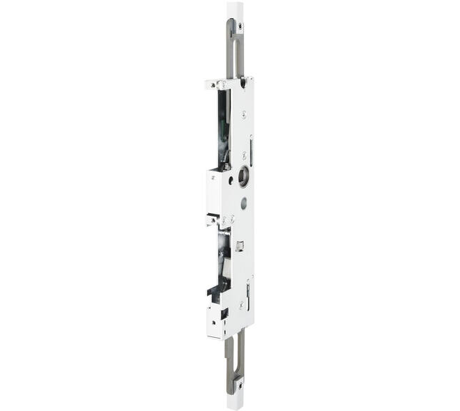 Tegenkastespagnolet inbouw DM35mm din LS/RS voor volpaniek metaaldeuren in combinatie met een freewaylock dubbeldeurs paniekslot. Deze tegenkast wordt EXCLUSIEF stangen, sluitplaten, schakelslotje, geleiders en voorplaatset geleverd.
