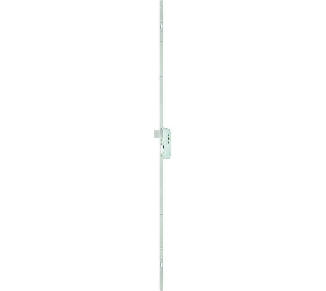 Zelfvergrendelende tegenkastespagnolet Din LS doornmaat 70mm voor dubbele paniekdeuren voorzien van 9mm tuimelaar voorpl.RVS 20x1788x3mm. Certificering EN 179-1125 en EN 1634-1 tot 3.Wordt geleverd ZONDER benodigde accessoires: Ronde stang SL-3724, ronde buis SL-3725, geleider SL-3726, vloerplaat/kom SL-3727, sluitplaat boven SL-3728 of vlakke boven sluitplaat SL-3729 en de automatisch vergrendelende bovensluiting SL-3730.