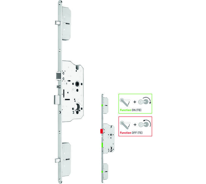 Mint-4pnts.zelfvergrendelend met DAG(TF)functie E+ PC72 Din RS