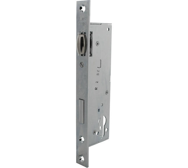 Tonrolslot dag en nacht PC78mm doornmaat 35mm voorplaat verzinkt rechthoekig 220x22mm LS/RS