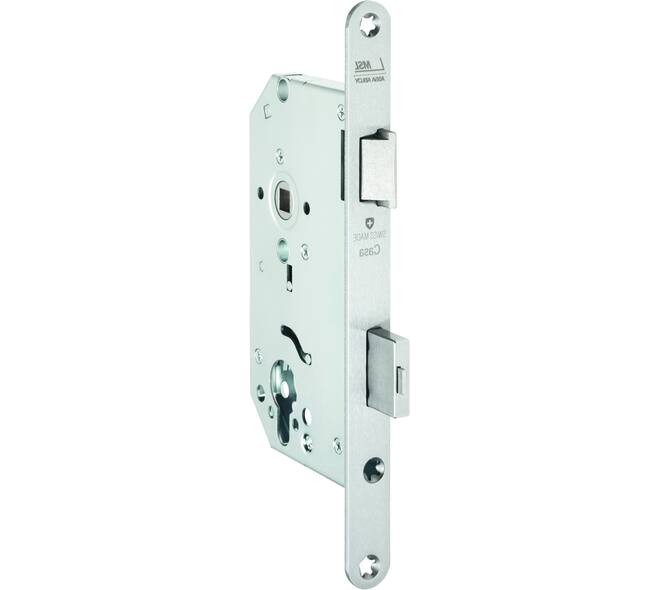 Paniekslot PC78, doornmaat 60mm functie E met wissel voorzien van een 9mm tuimelaar en een roestvast stalen voorplaat 20x235mm Din RS. Toepassing  bij een dubbele vol paniekdeur volgens EN179-1125, EN 1634-1 tot 3, inbraakwerend tot klasse RC2 in geschikte deursystemen haalbaar.
