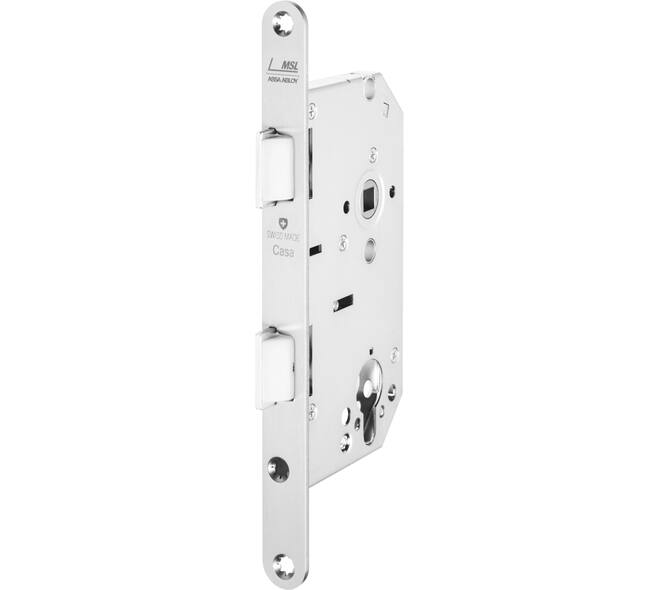 Dubbel dagschoot paniekslot functie-D doornmaat 60mm, PC78 met 9mm gedeelde tuimelaar met een roestvast stalen voorplaat 20x230mm Din RS dr.r. 4