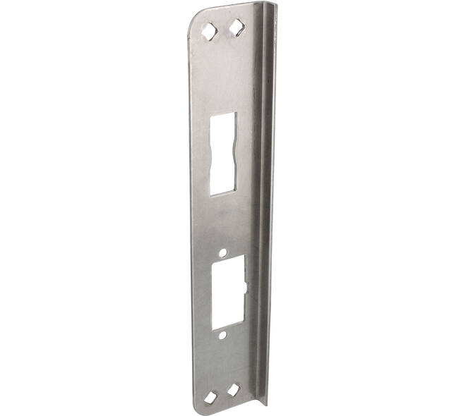 Hoeksluitplaat slot SL-4742 m/sparing EO voor electro-opener op onderste schoot.