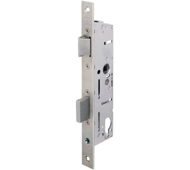 D+N veiligheidsslot doornmaat 25mm RC94 met 9mm krukgat toepasbaar voor din LS en RS deuren