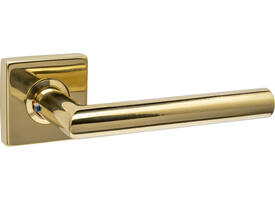 Gatdeel Jura op rozet verdekt 53x53X10mm PVD messingkleur