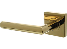 Gatdeel links Bastian op rozet verdekt 55x55x10mm met nokken PVD messingkleur