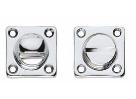 WC-sluiting 38x38x5mm met stift 8x8mm chroom