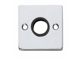 Rozetten 55x55x8mm met nokken chroom