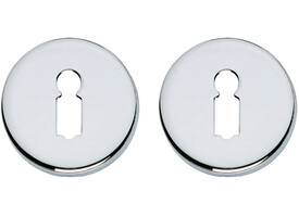 Sleutelrozetten verdekt ø49x7mm chroom