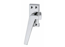 Raamsluiting links met ventilatiestand chroom