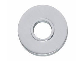 Rozetten verdekt ø50x8mm chroom mat