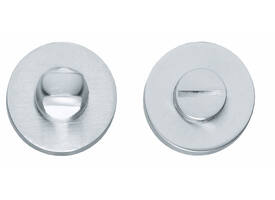 WC-sluiting verdekt ø50x8mm met stift 8x8mm chroom mat