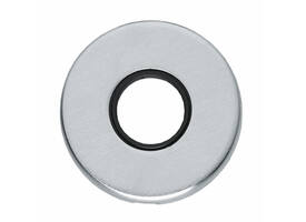 Rozetten verdekt ø49x7mm chroom mat