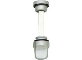 WC-olive los 8mm verlengd chroom mat