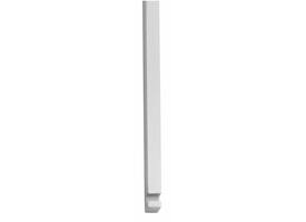 Stangenset tbv pomp-espagnolet 125cm chroom mat